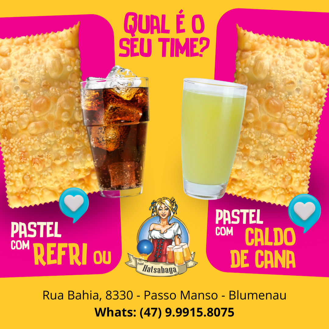 Pastel e Caldo de cana